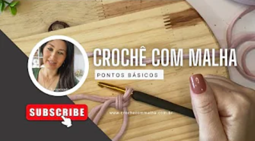 Croche Com Malha - Iniciante